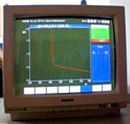 Analytical Services, Scan of TiO2 Rutile crystals